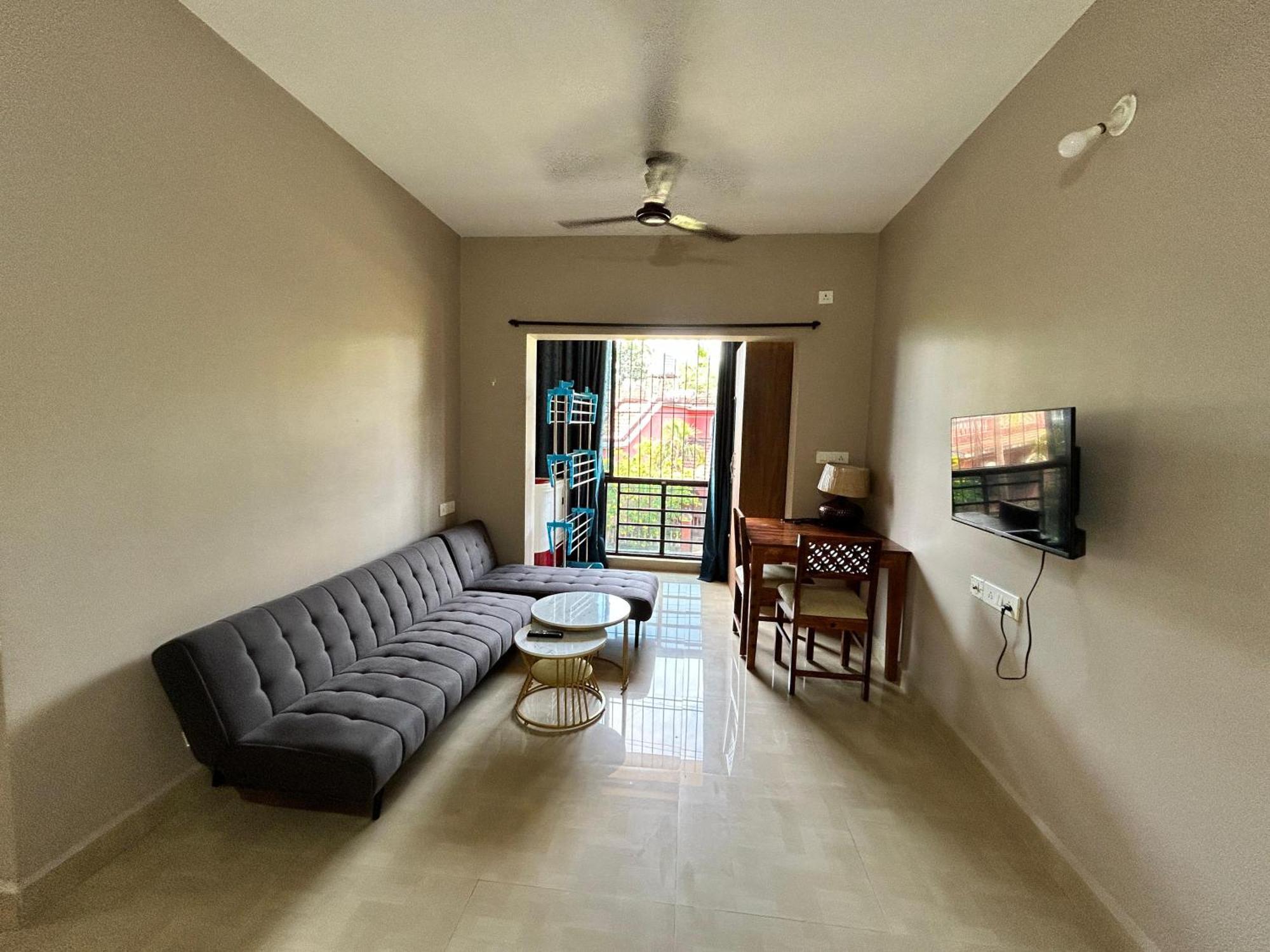 1bhk studio apartment North Goa Mapusa Dış mekan fotoğraf